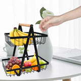 Fruit Basket ,Fruit Bowl Holder Bread Basket Vegetable Rack - Cozly Decor