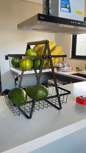 Fruit Basket ,Fruit Bowl Holder Bread Basket Vegetable Rack - Cozly Decor