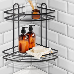 Steel Corner Shelf Bathroom Shower Basket Shower Shelf