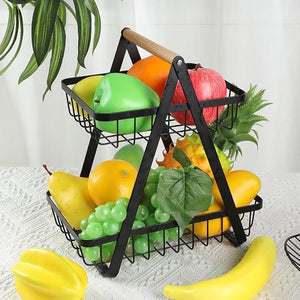 Fruit Basket ,Fruit Bowl Holder Bread Basket Vegetable Rack