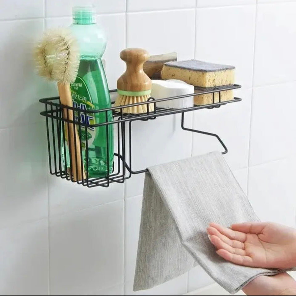 Convenient Bathroom Wall Caddy - Cozly Decor