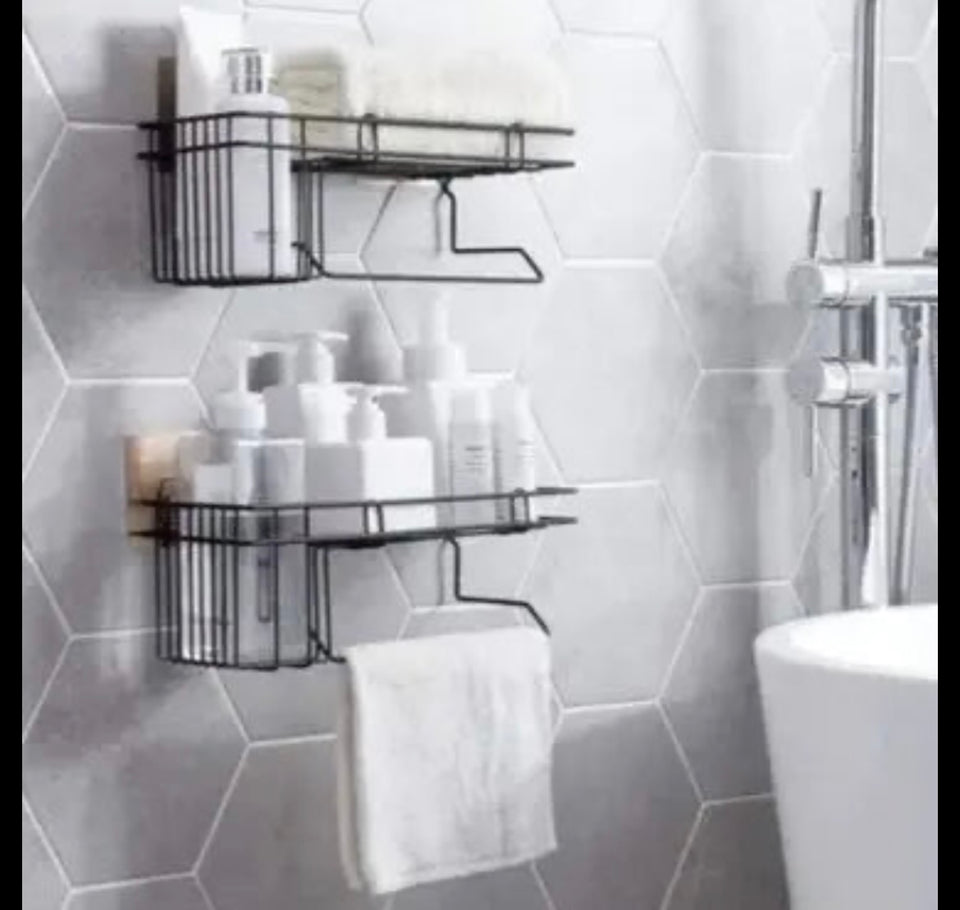 Convenient Bathroom Wall Caddy - Cozly Decor