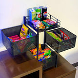 Premium Square Metal Trolley By Cozly Decor - Cozly Decor