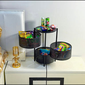 Counter Top Vegetable Metal Trolley By Cozly Decor - Cozly Decor