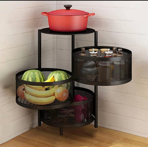 Counter Top Vegetable Metal Trolley By Cozly Decor - Cozly Decor