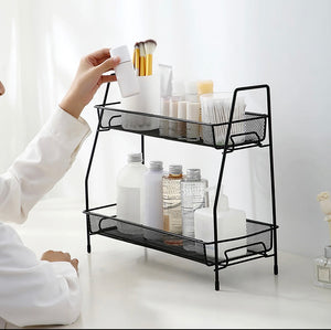 2 layer metal stand - Cozly Decor