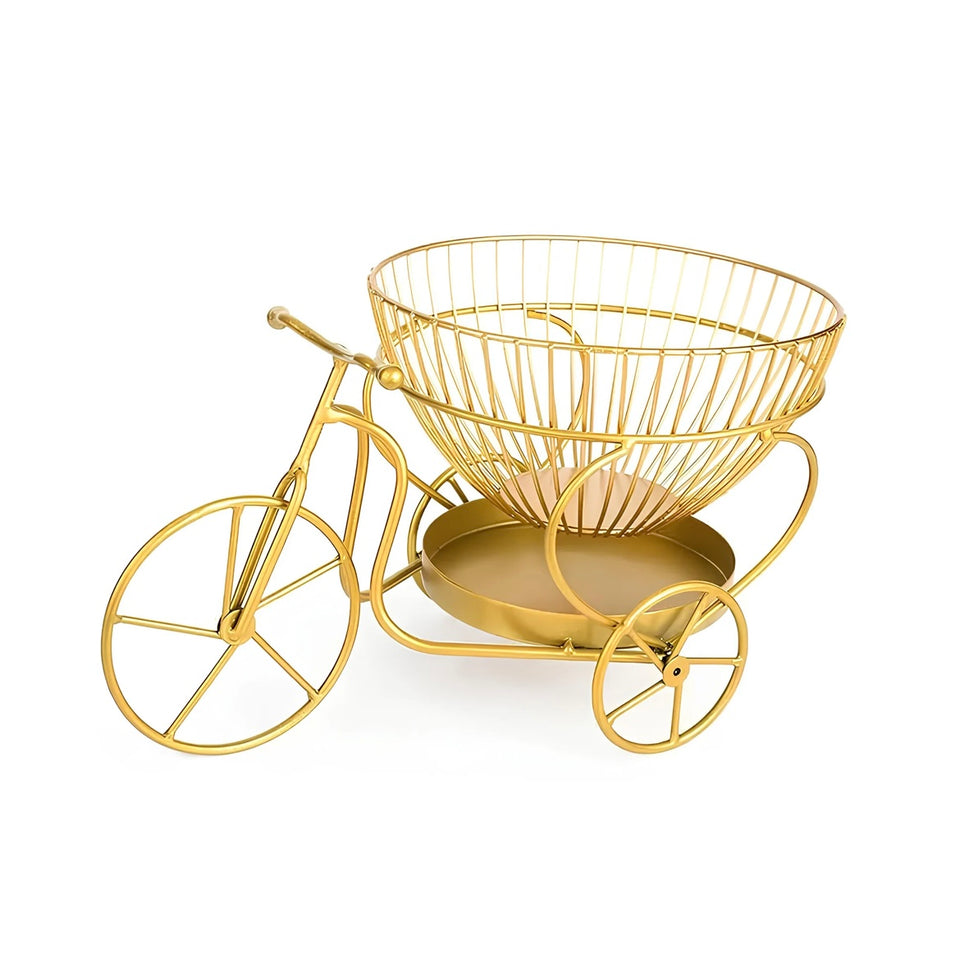 Tricycle Design Fruit Basket - Cozly Decor