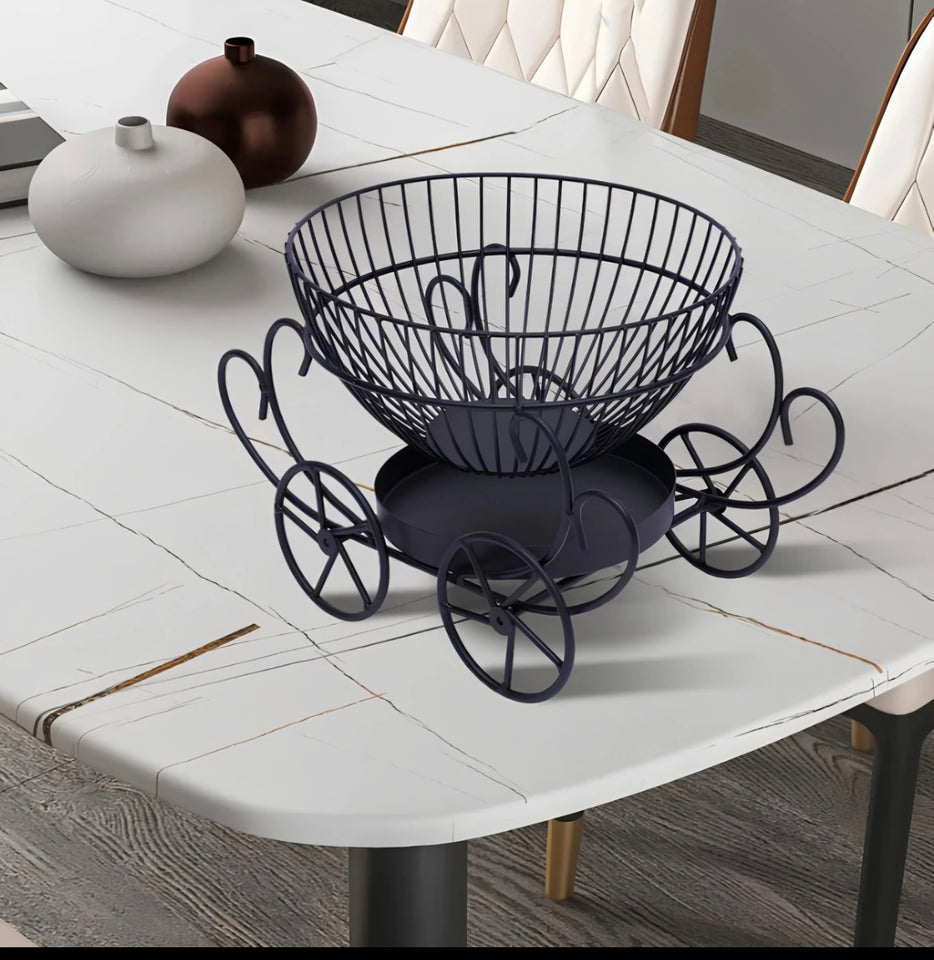 2 Tier Decorative Fruit Basket - Cozly Decor
