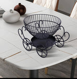2 Tier Decorative Fruit Basket - Cozly Decor
