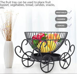 2 Tier Decorative Fruit Basket - Cozly Decor