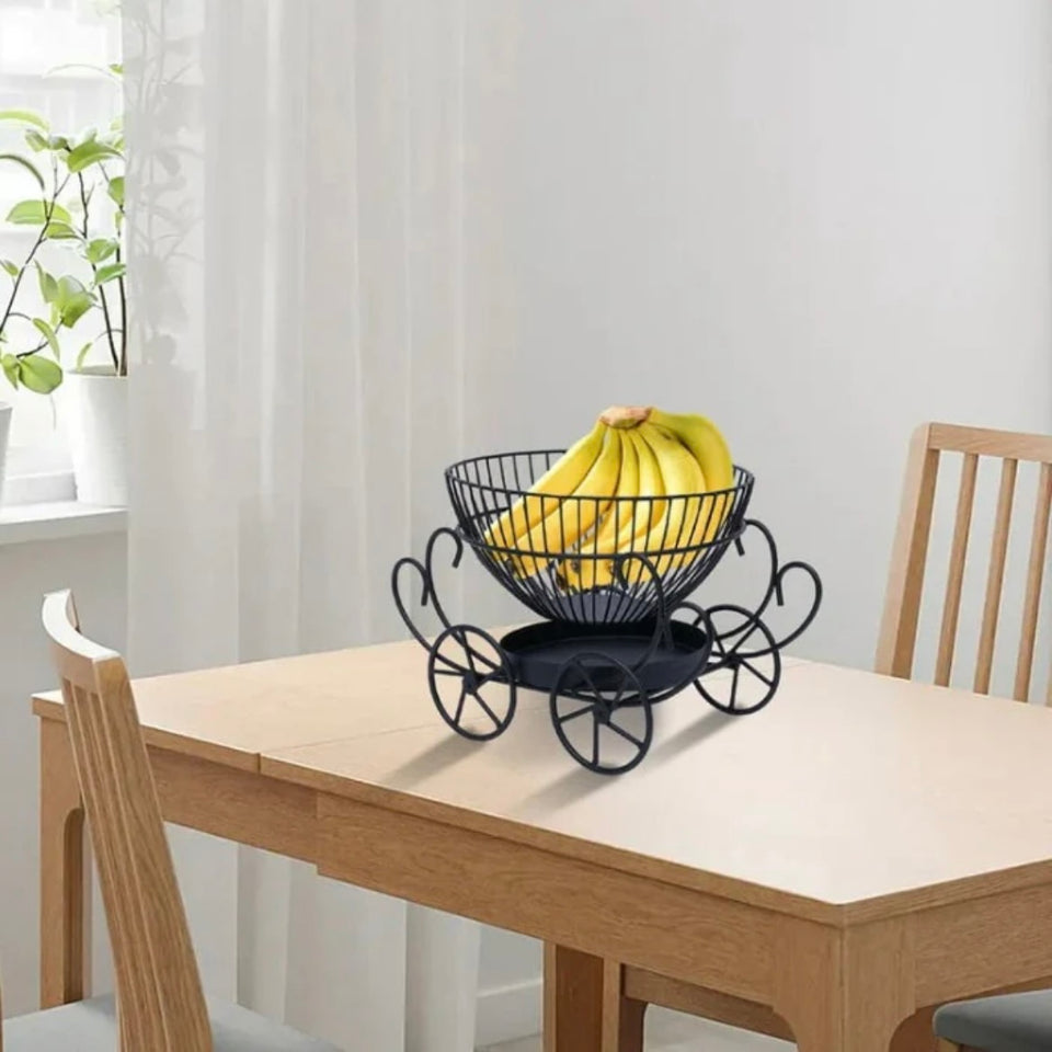 2 Tier Decorative Fruit Basket - Cozly Decor