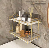 2-Tier Luxury Vanity Storage - Cozly Decor