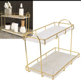 2-Tier Luxury Vanity Storage - Cozly Decor