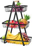 Fruit Basket ,Fruit Bowl Holder Bread Basket Vegetable Rack - Cozly Decor