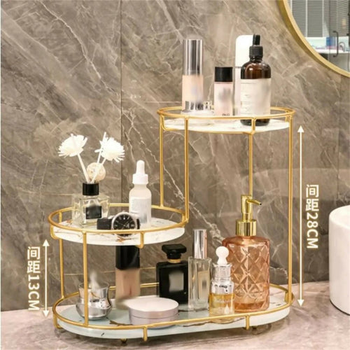 3 layer Cosmetics Storage rack Desktop countertop dressing rack