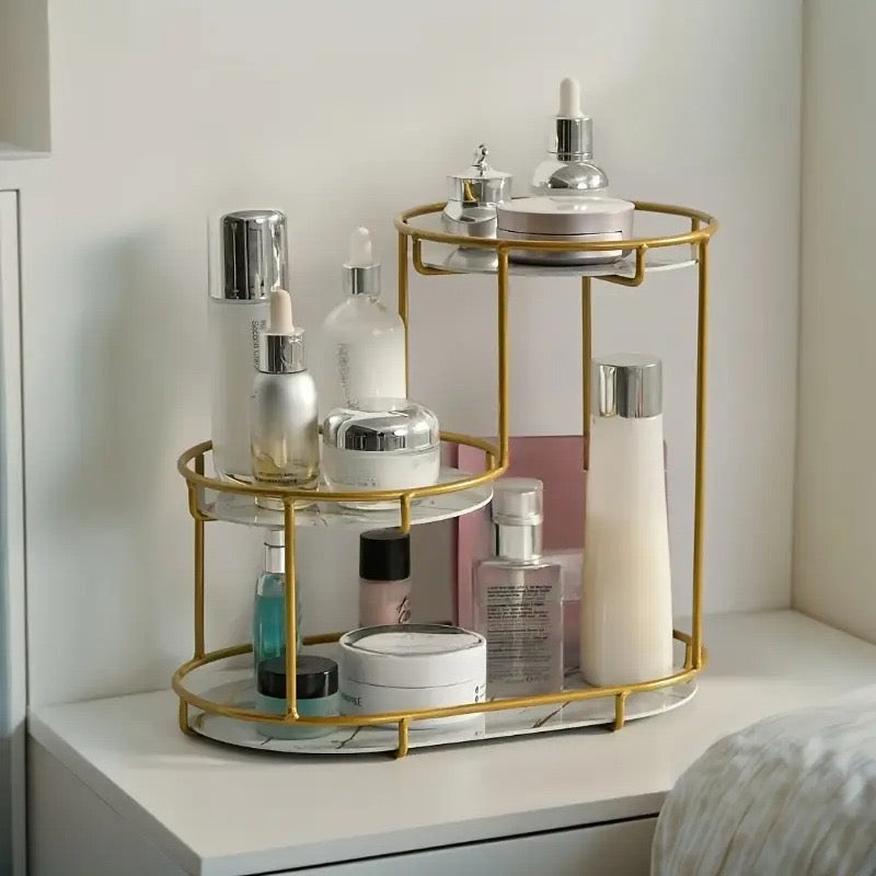 3 layer Cosmetics Storage rack Desktop countertop dressing rack